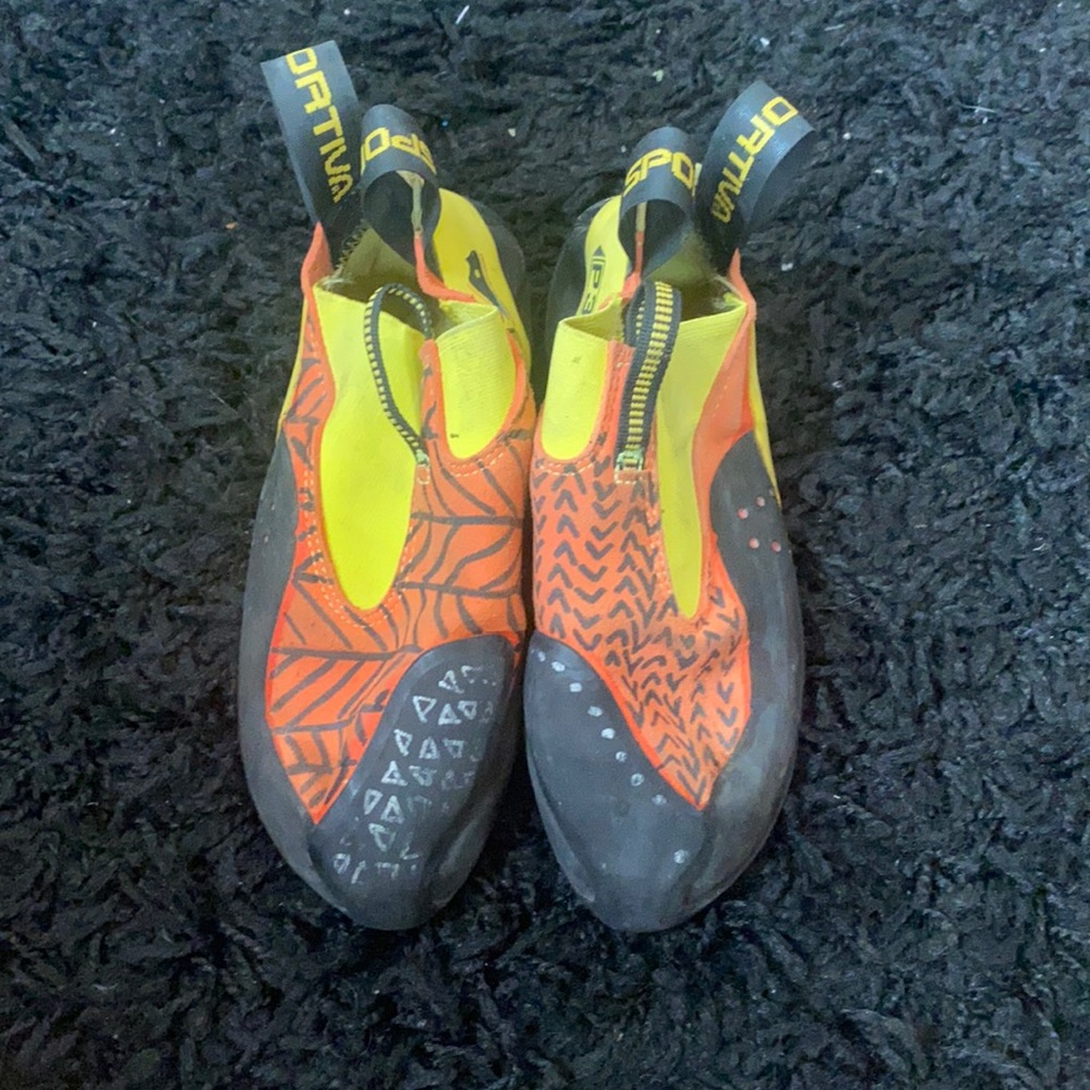 La sportiva climbing shoes
